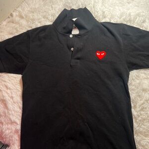 Comme Des Garçons PLAY collared shirt